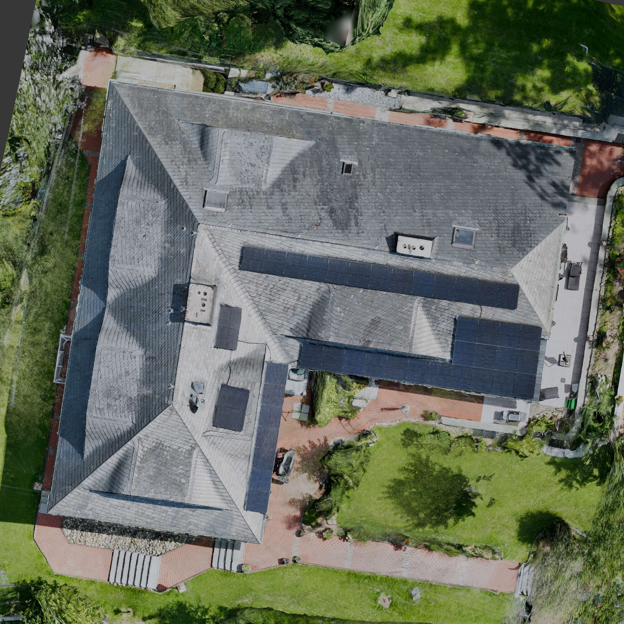 Orthophoto-Auswertung eines Objekts